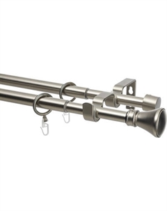 Карниз для штор Sundays Home Люксор Раздвижной 16/19мм 2-х рядный Sundays home
