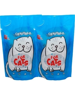 Наполнитель для туалета For Cats Силикагелевый / TUZ021 For cats