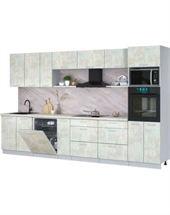 Кухонный гарнитур Интерлиния Мила Лайт 3.5-ПМ1-2