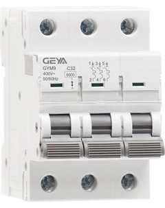 Выключатель автоматический Geya GYM9-3P-40C