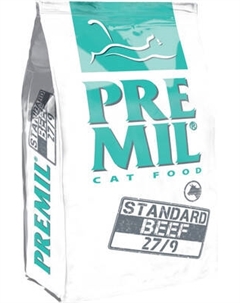 Сухой корм для кошек Premil Standard Beef Premium