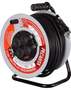 Удлинитель на катушке Ресанта СУ-3х2.5КГ-50/3