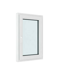Окно ПВХ Brusbox Futuruss Одностворчатое Поворотно-откидное правое 2 стекла