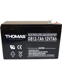Аккумуляторная батарея THOMAS GB 12-7 Ah Thomas