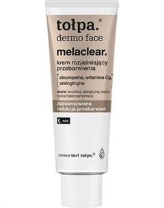 Крем для лица Tolpa Dermo Face Melaclear от обесцвечивания ночной