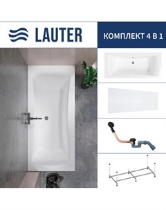 Ванна акриловая Lauter Belgravia 170x75 / 21110170