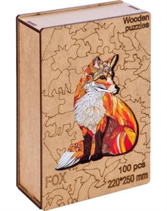 Пазл Мастер Вуд Лиса / SWPF Мастер вуд