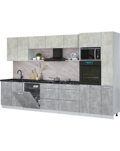 Кухонный гарнитур Интерлиния Мила Лайт 3.5-ПМ1