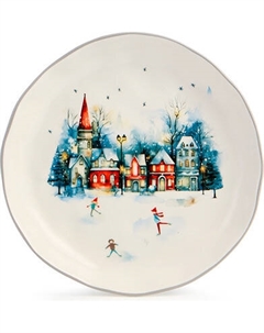 Тарелка закусочная (десертная) Agness 358-2336