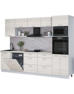 Кухонный гарнитур Интерлиния Мила Лайт 2.9-ПМ1