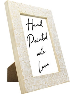 Рамка Брестская Фабрика Сувениров Свадебная с цветами / fr012 Брестская фабрика сувениров