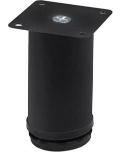 Опора мебельная AKS d50 h100 с регулировкой Aks