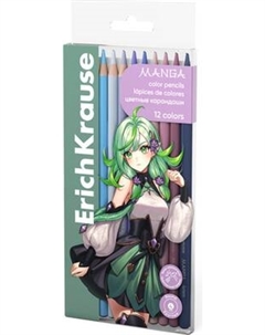 Набор цветных карандашей Erich Krause Manga / 61807 Erich krause