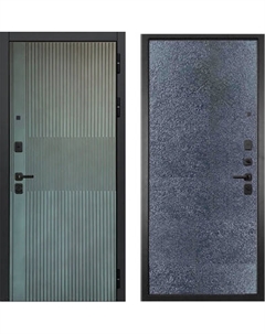 Входная дверь ГРАНИТ Бриони 77-1 бетон темный Granit