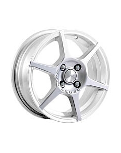 Литой диск SKAD Ягуар 14x5.5" 4x100мм DIA 67.1мм ET 38мм Алмаз белый Skad