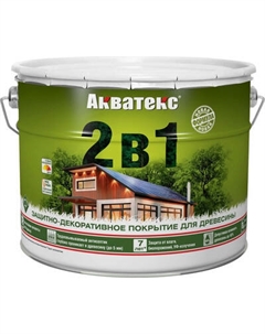 Защитно-декоративный состав Акватекс 2в1