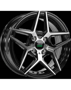 Литой диск Megami MGM-31 14x6" 4x100мм DIA 73.1мм ET 35мм BKF