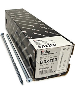 Шуруп Finka Timber Screws CS Конструкционный по дереву TORX40 8x280 потай