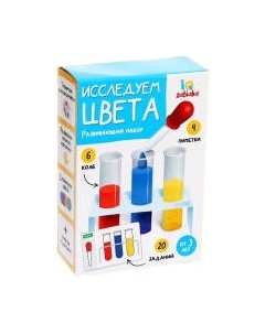 Развивающий игровой набор Zabiaka Исследуем цвета / 7802118
