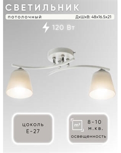 Потолочный светильник Aitin-Pro НПБ 02-2x60-101 / N5951/2 Aitin-pro