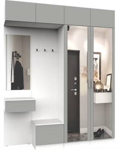 Секция в прихожую Интермебель Марсель-212 / МР 01-212