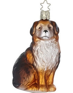 Елочная игрушка Inge's Christmas House And Farm. Бернский зенненхунд / 10017S023 Inge's christmas