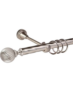 Карниз для штор АС ФОРОС Grace D19К + наконечники Орион Ас форос