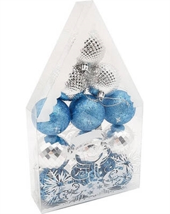 Набор шаров новогодних MONAMI Новогодний Микс / SIL23-156 Monami