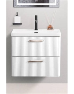 Тумба под умывальник BelBagno Lucido DUE-600-2C-SO-BL-P-FH Belbagno