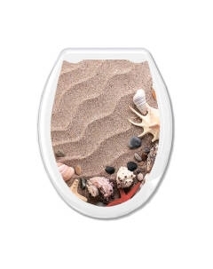 Сиденье для унитаза Еврокомфорт Песок 104-406-00