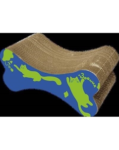 Когтеточка ZOONIK Кость. Коты в океане / 22389-2 Зооник