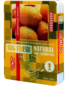 Ароматизатор автомобильный FKVJP Big Fresh Ароматный лимон BF-15 Fkvjp