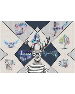 Фотообои листовые Citydecor Абстракция 212