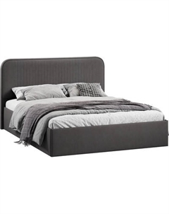 Двуспальная кровать ТриЯ Тиффани c ПМ 180x200 Тип 1 и заглушиной Трия