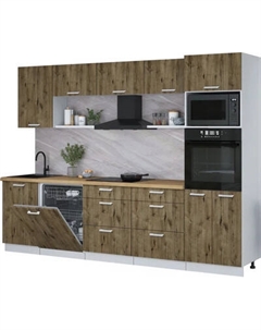 Кухонный гарнитур Интерлиния Мила Лайт 2.9-ПМ1