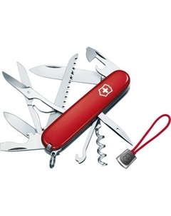 Нож швейцарский Victorinox Huntsman 1.3713 с темляком 4.1824.1