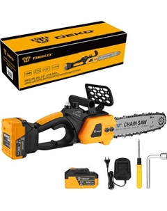 Пила цепная аккумуляторная Deko DKCHS 20 / 085-2000