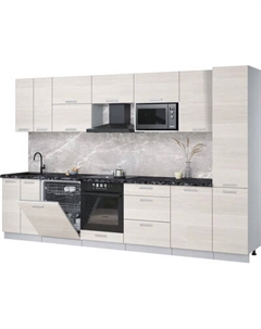 Кухонный гарнитур Интерлиния Мила Лайт 3.3-ПМ2