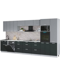 Кухонный гарнитур Интерлиния Мила Лайт 4.0-ПМ1