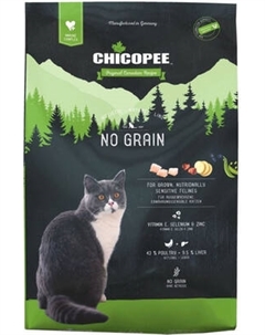 Сухой корм для кошек Chicopee HNL No Grain