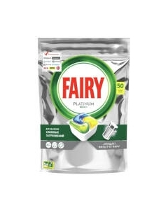 Капсулы для посудомоечных машин Fairy Platinum All in One Лимон