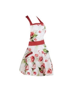 Кухонный фартук Listelle Алые тюльпаны модель Кокетка 114101