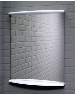 Шкаф с зеркалом для ванной Домино Лидер 50