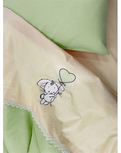 Комплект постельный для малышей Primavelle Bunny с бортиками и кармашком / 115124291-22B