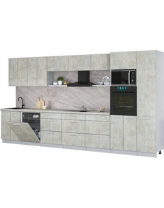 Кухонный гарнитур Интерлиния Мила Лайт 4.0-ПМ1