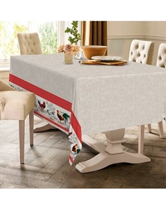 Скатерть Текстильный городок Птичий двор / ТХбК30124-1/150