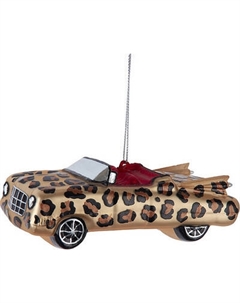 Елочная игрушка Kurt S. Adler Леопардовый кабриолет / T3612 Kurt s. adler