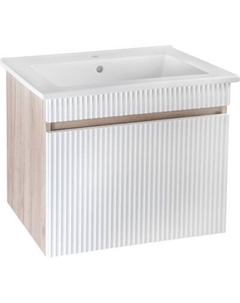 Тумба с умывальником Runo Модена 75 + Оскар 75