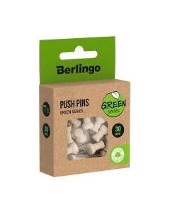 Кнопки канцелярские Berlingo Green Series / PN5030J