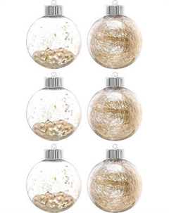 Набор шаров новогодних Elan Gallery Шампань / 970141 Elan gallery